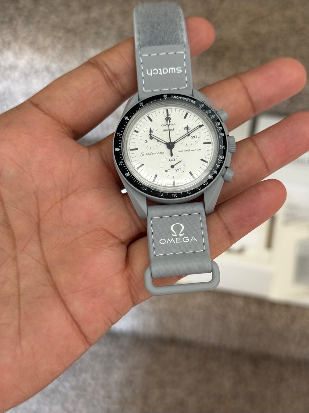 OMEGA X SWATCH 1965 SpeedMaster Moonswatch Brand New limited edition Watch - Picture 6 of 13